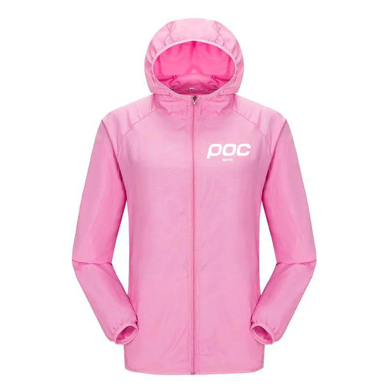 Waterproof Cycling Rain Jacket – Lightweight Windbreaker