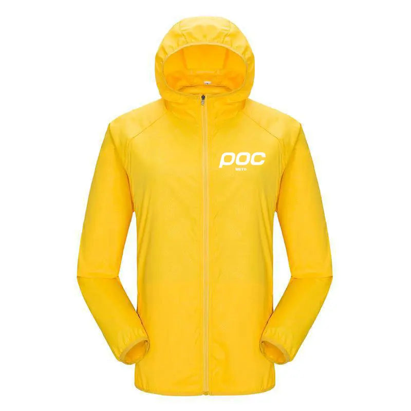 Waterproof Cycling Rain Jacket – Lightweight Windbreaker