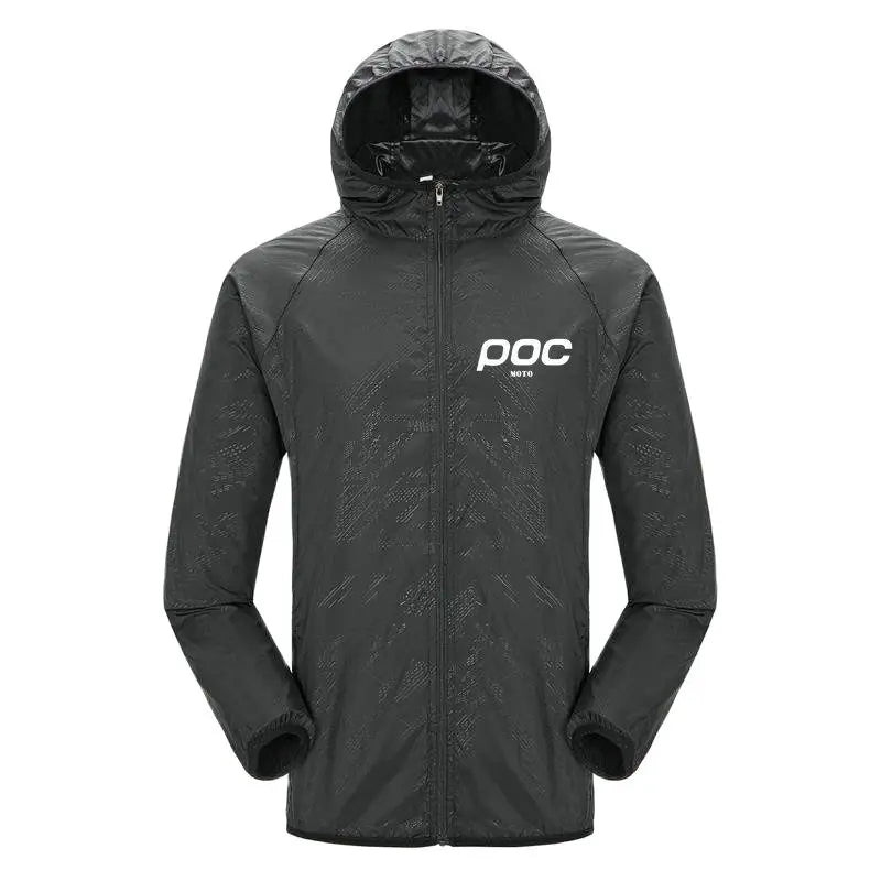Waterproof Cycling Rain Jacket – Lightweight Windbreaker