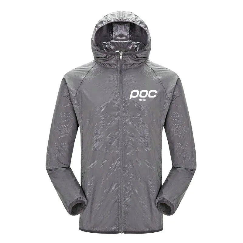 Waterproof Cycling Rain Jacket – Lightweight Windbreaker