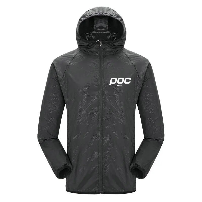 Waterproof Cycling Rain Jacket – Lightweight Windbreaker
