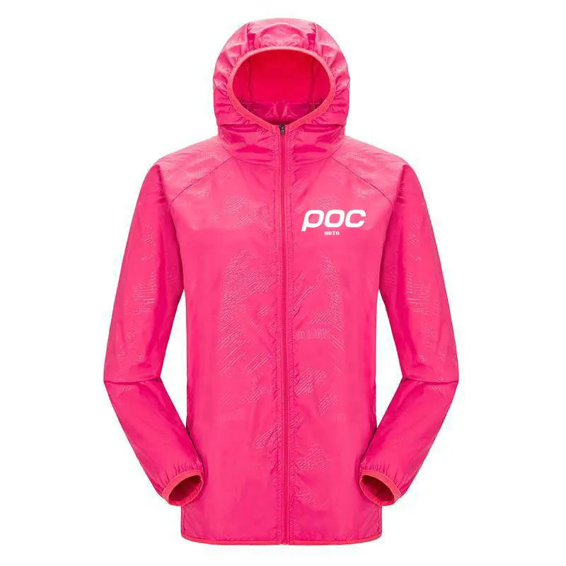 Waterproof Cycling Rain Jacket – Lightweight Windbreaker