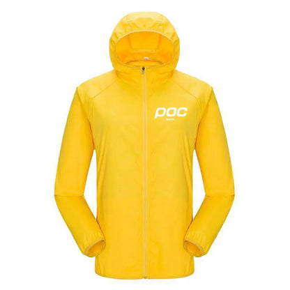 Waterproof Cycling Rain Jacket – Lightweight Windbreaker