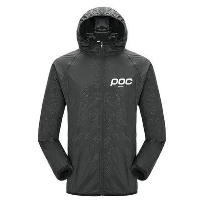 Waterproof Cycling Rain Jacket – Lightweight Windbreaker