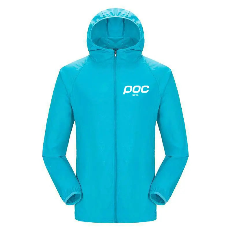 Waterproof Cycling Rain Jacket – Lightweight Windbreaker