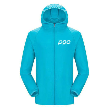 Waterproof Cycling Rain Jacket – Lightweight Windbreaker