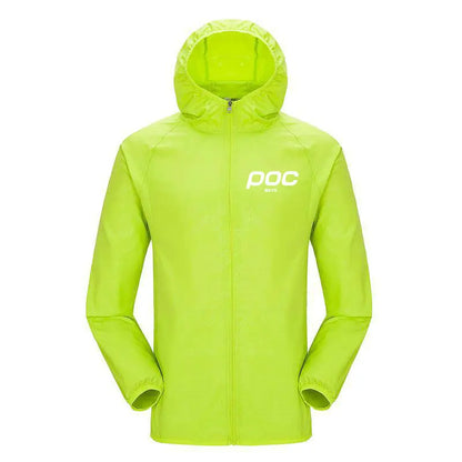 Waterproof Cycling Rain Jacket – Lightweight Windbreaker