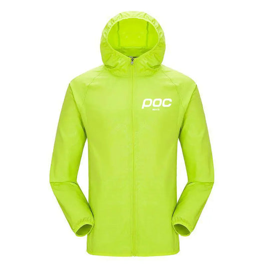 Waterproof Cycling Rain Jacket – Lightweight Windbreaker