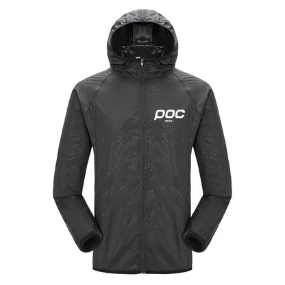 Waterproof Cycling Rain Jacket – Lightweight Windbreaker