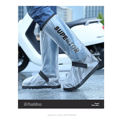 Waterproof Motorcycle Rain Boot Covers – Non-Slip, Reflective, Reusable